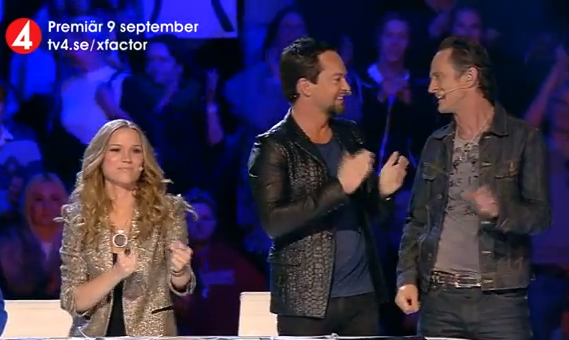 Eric Saade, Marie Serneholt, Oscar Zia, X-factor